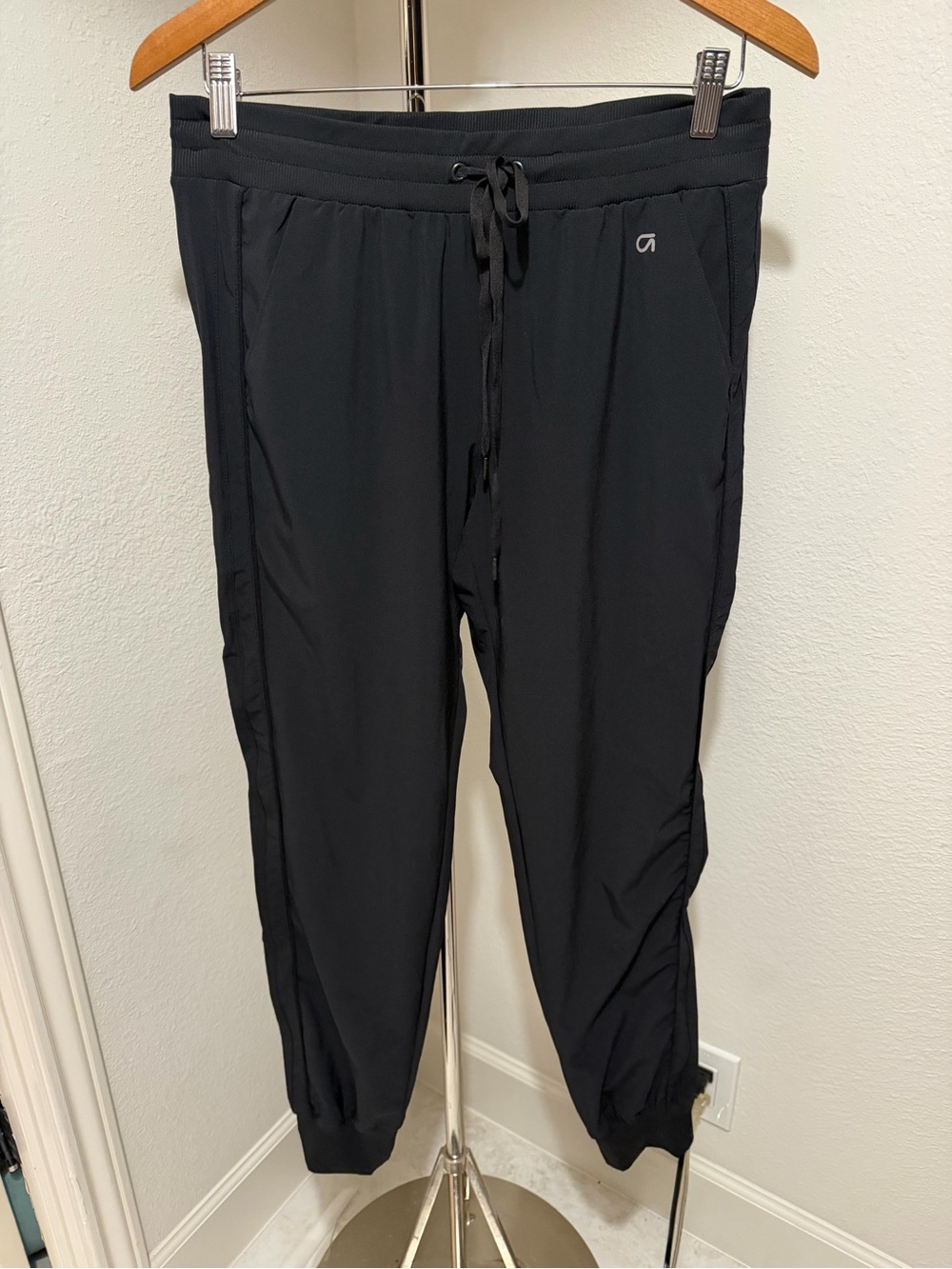 GAP Black Men’s Jogger Pants with Drawstring Waist
